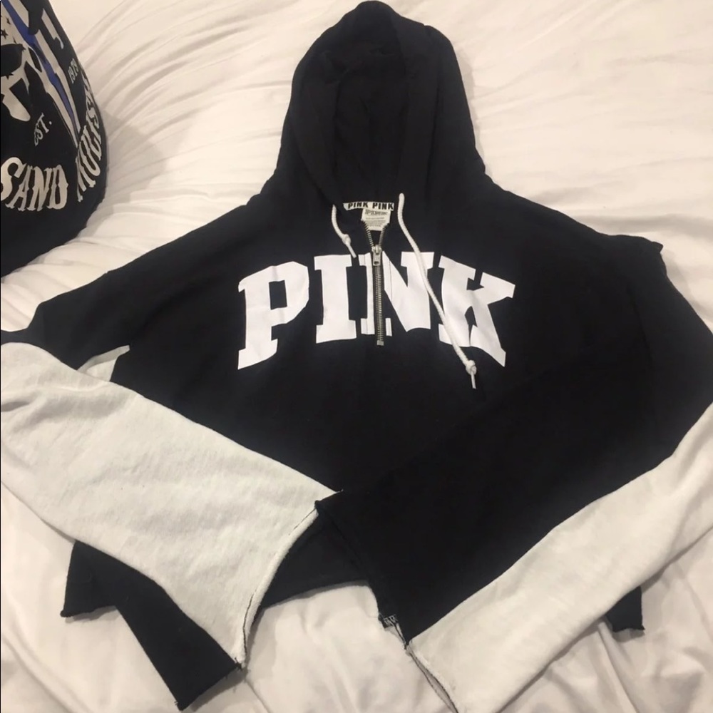 VS PINK Cropped Top Hoodie